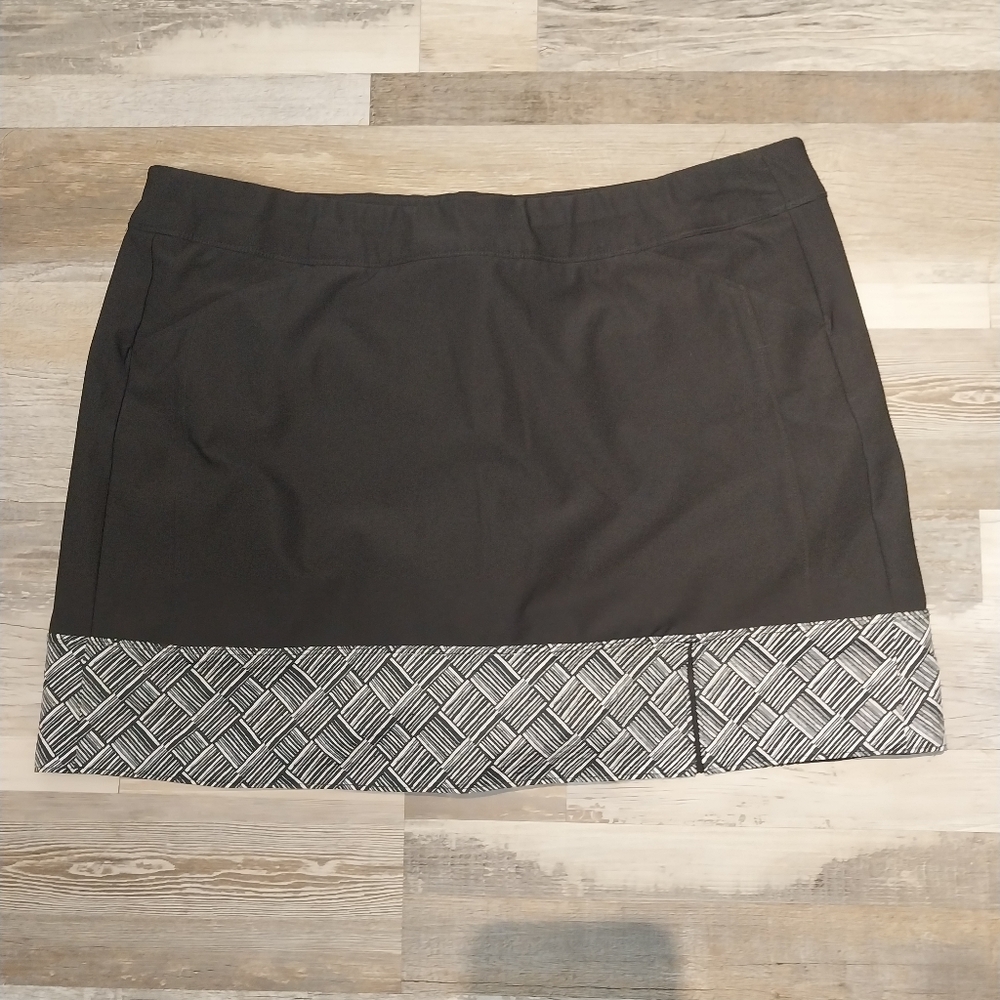 Adidas Women's Golf Skirt, Large, Black